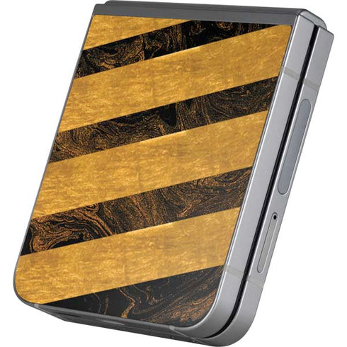 Striped Marble Galaxy Z Flip6 Skin